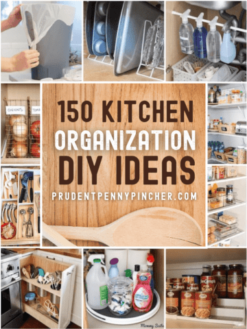 60 DIY Kitchen Cabinet Organization Ideas - Prudent Penny Pincher