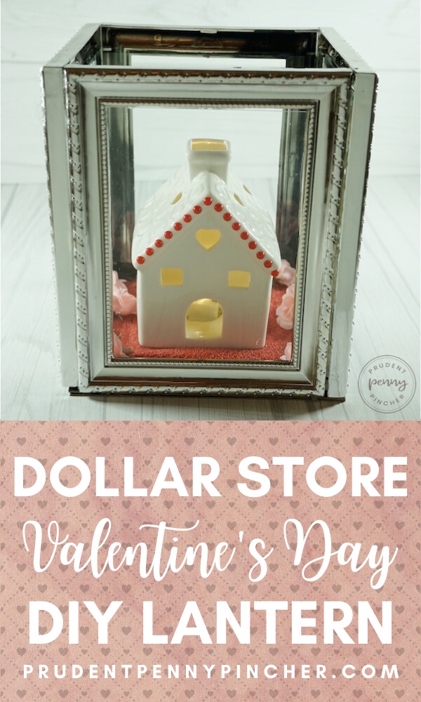 DIY Dollar Store Valentine's Day Lantern