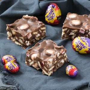 Creme Egg Rocky Road easter treats