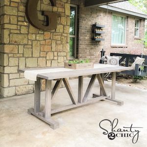 muebles de mesa de comedor al aire libre