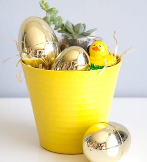 DIY Grownup Easter Pail