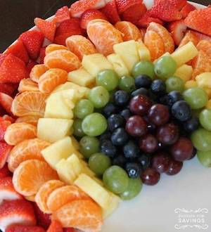 Rainbow Fruit Tray