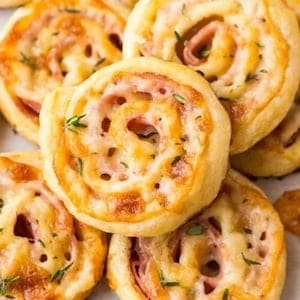 ham and cheese pinwheels