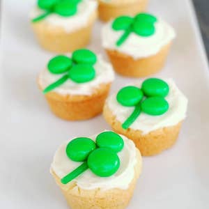 Shamrock Cookie Cups