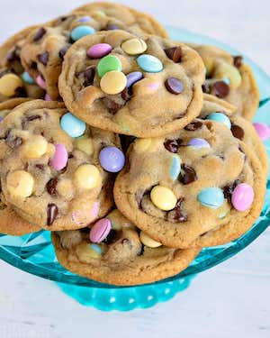 easter chocolate chip cookies