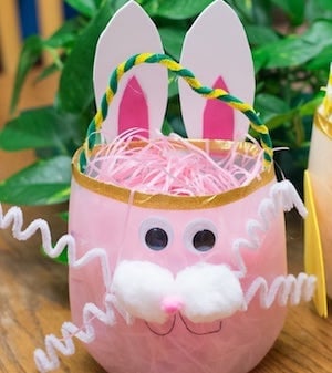 Milk Jug Easter Bunny Basket