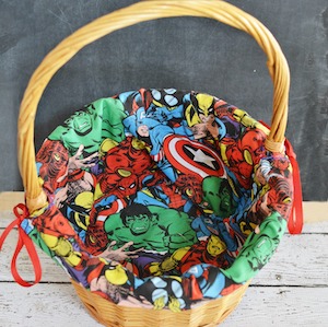 Dollar Tree Fabric Basket