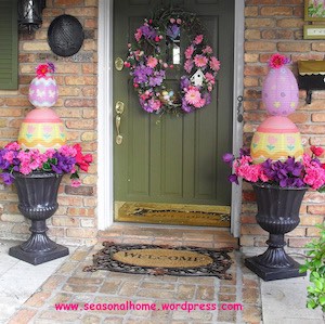 Best Front Porch Ideas To Decorate For Easter Outdoors