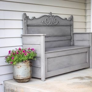 Headboard Bench