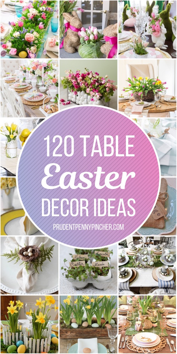 100 Cheap and Easy DIY Easter Decor Ideas - Prudent Penny Pincher