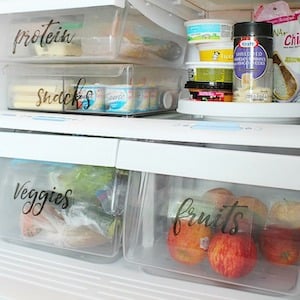 20 ﻿refrigerator organization ideas under $20