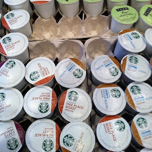 Egg Carton K-Cup Organizer