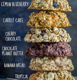 Healthy Make Ahead Breakfast Cookies