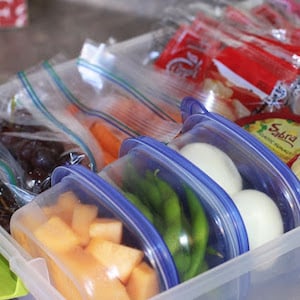 Snack Organization for fridge