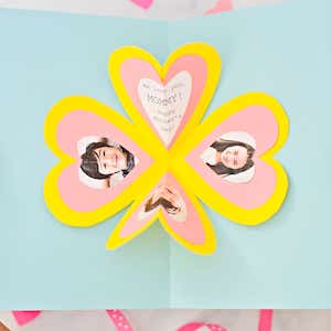 Pop Up Mother's Day Card from Kids