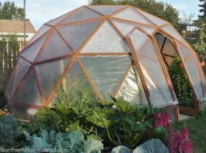 Lightweight Geodome DIY Greenhouse Plans