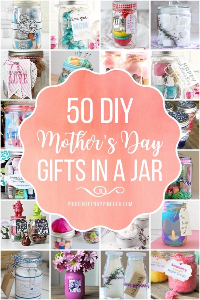 DIY Mother's Day gifts in a jar