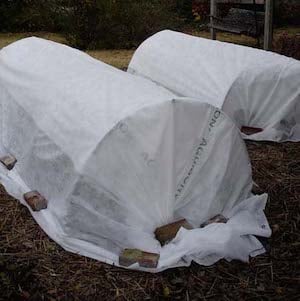 Row Cover Hoop House