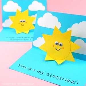 Pop Up Sun Card