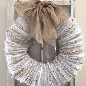 Neutral Rope Wreath