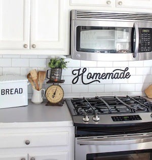 100 DIY Farmhouse Kitchen Decor Ideas - Prudent Penny Pincher