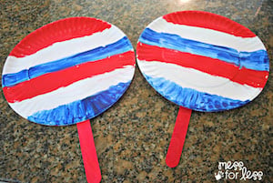 Patriotic Balloon Game for kids