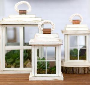 dollar tree picture frame lanterns