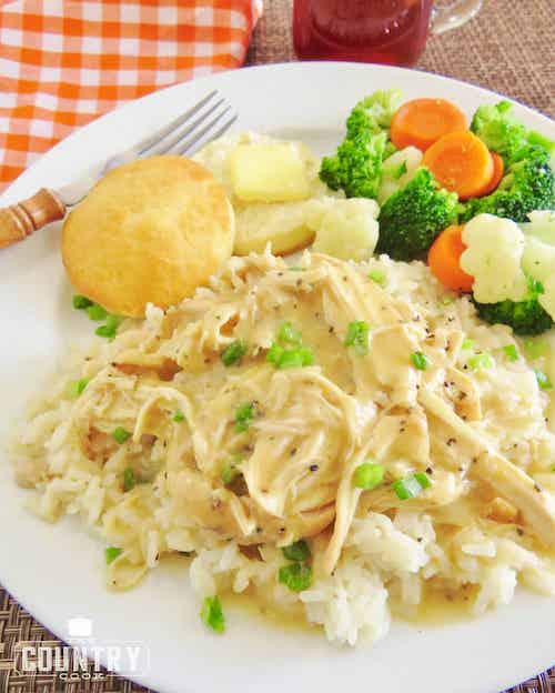 CrockPot Chicken and Gravy