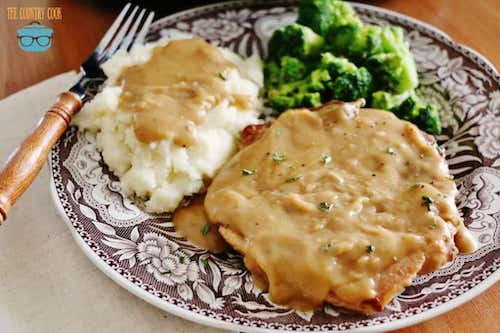 Easy Crock Pot Smothered Pork Chops