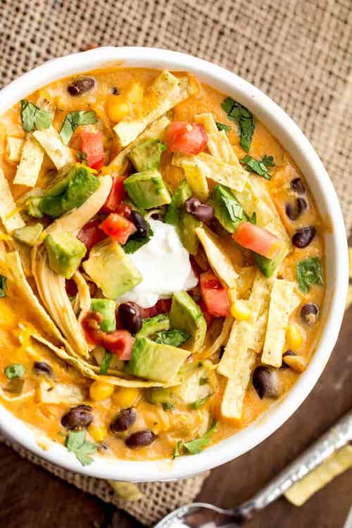 Chicken Fajita Soup