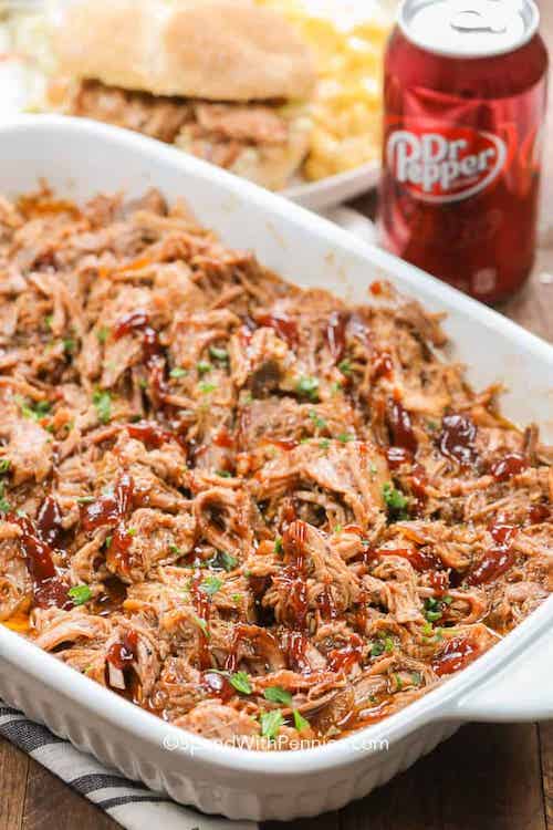 Dr. Pepper Slow Cooker Pulled Pork