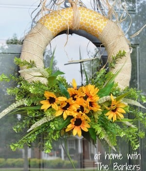 Summer Floral Wreath