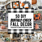 buffalo check fall decor