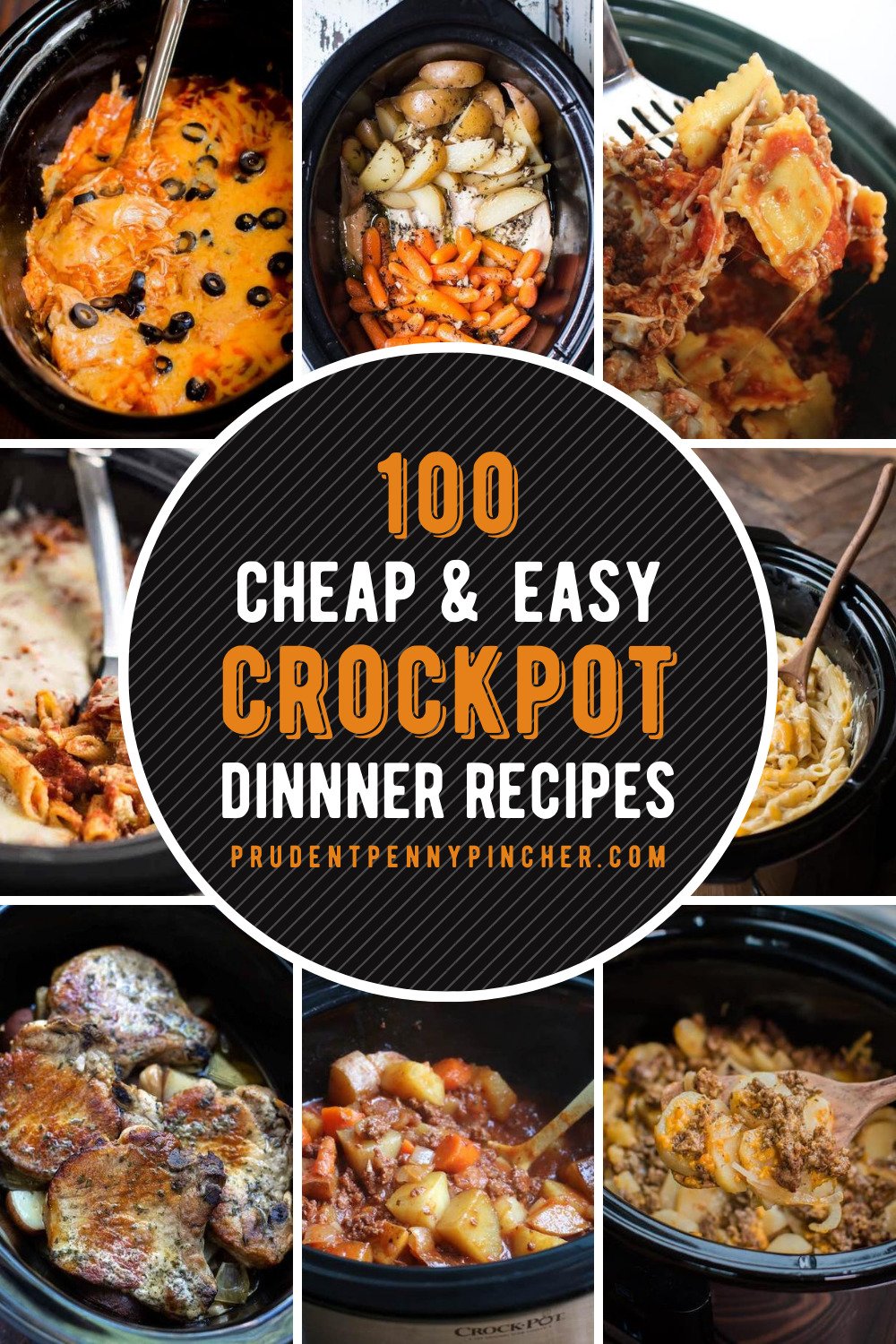 100 Cheap and Easy Crockpot Recipes - Prudent Penny Pincher