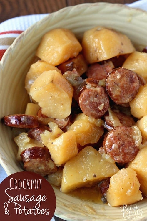 Crockpot Sausage & Potatoes