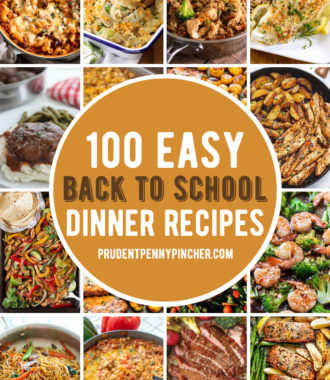 back to school easy dinner recipes