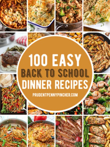 back to school easy dinner recipes