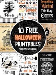 Free Printable Potion Bottle Labels for Halloween - Prudent Penny Pincher
