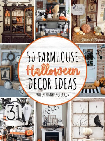farmhouse halloween decor