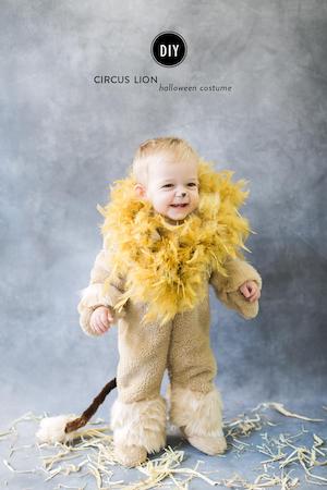 DIY Circus Lion Costume