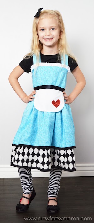 Alice in Wonderland girls halloween Costume