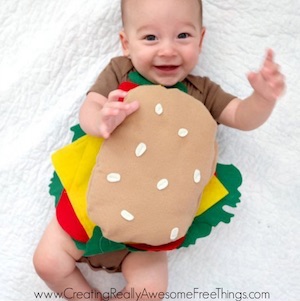 DIY Baby Hamburger