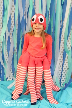 DIY Octopus Halloween Costume for Kids