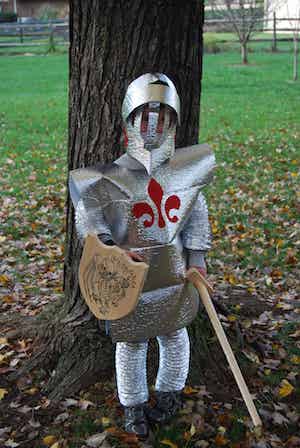 Homemade Knight Costume
