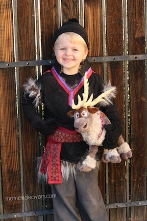 DIY Frozen's Kristoff halloween Costume for boys