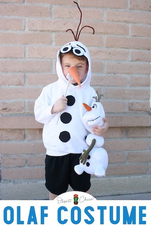 DIY Olaf Costume