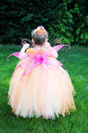 Easy Fairy girls Halloween Costume