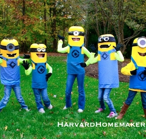 Easy No Sew Minion Costumes