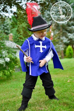 Musketeer halloween Costume for kids