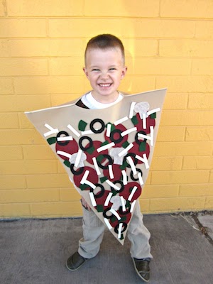 DIY Pizza Costume